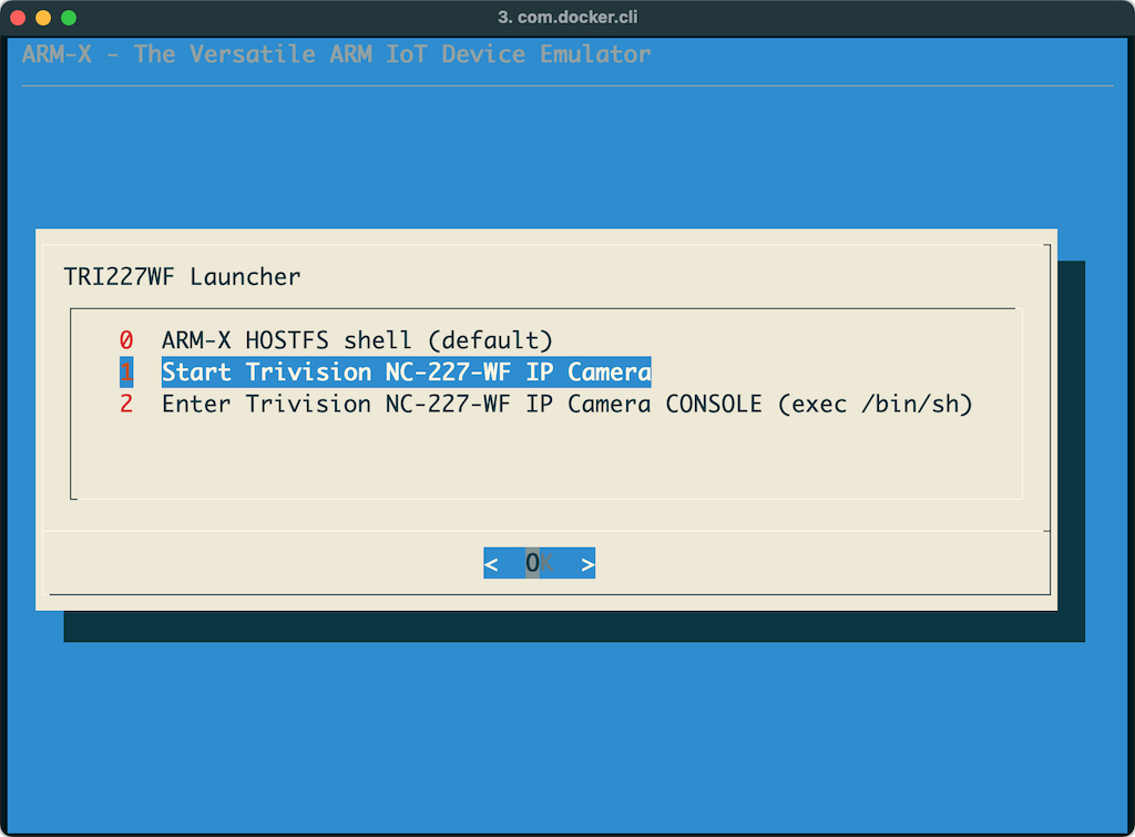 ARMX Trivision Init ARMX Trivision Init